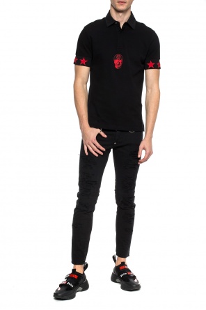 Skull motif polo, zdjęcie 2 Skull motif polo od Philipp Plein